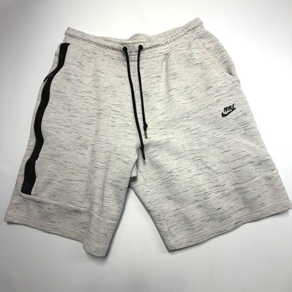 Nike Other - Nike Gray Knit Lounge Shorts Large Athletic Sweat‎ Shorts Zip Pocket